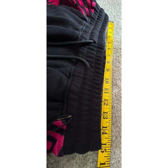 CREATE 2MRW Stuff Casual Active Jogging Pants Hot Pink Black Size Small NWT New - Picture 3 of 9